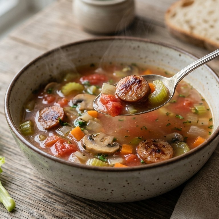 Heldere tomaten-groentesoep recept