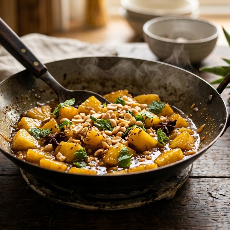 Hete ananas recept