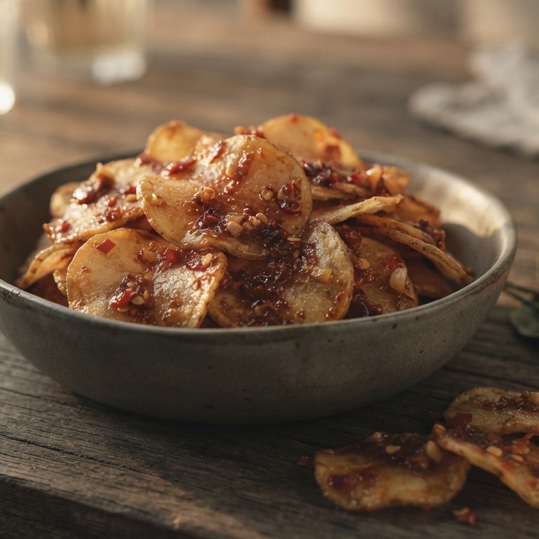 Hete chips recept