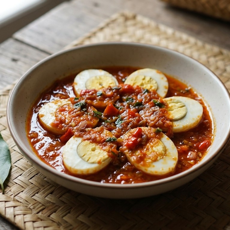 Hete eieren uit Indonesie recept