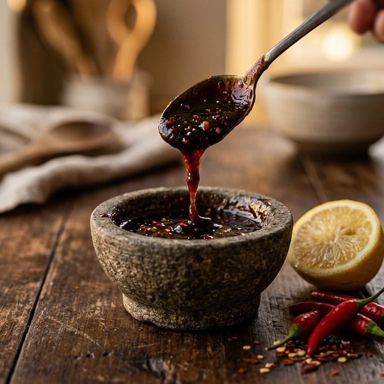 Hete ketjapsaus recept