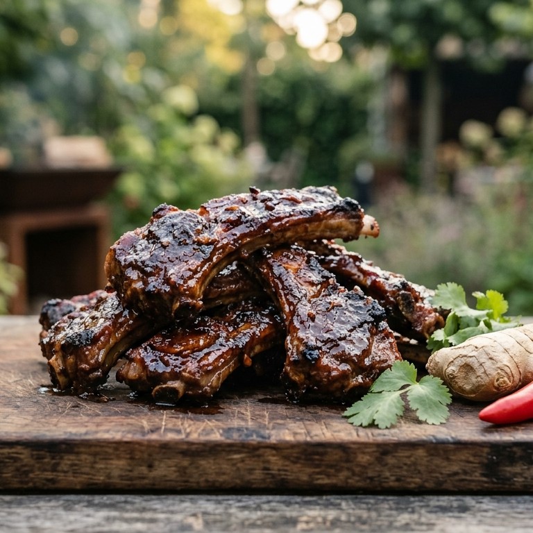 Hete lamsspareribs recept