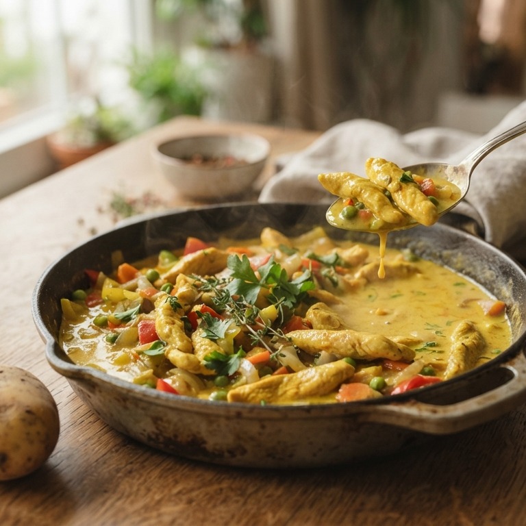Hollandse kip kerrie recept