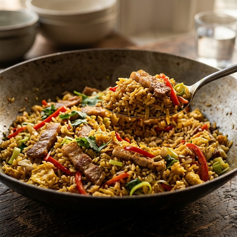 Hollandse nasi goreng recept