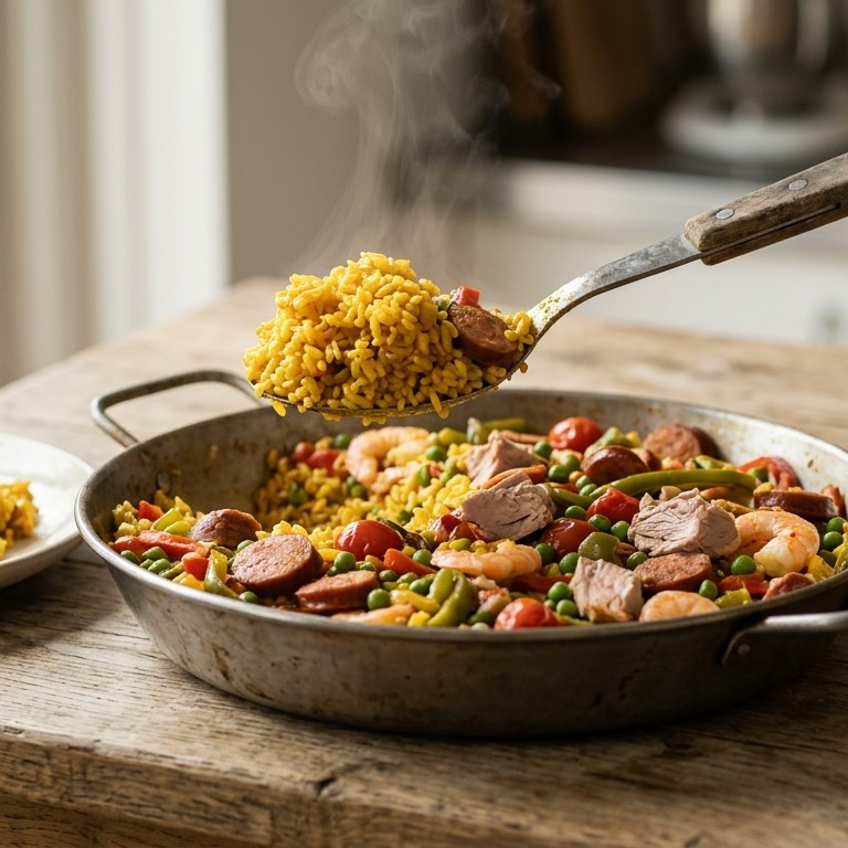 Hollandse paella recept