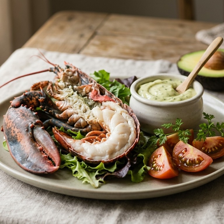 Homard à la mayonnaise d'Avocat recept