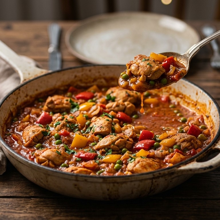 Hongaarse Goulash met kipfilet recept