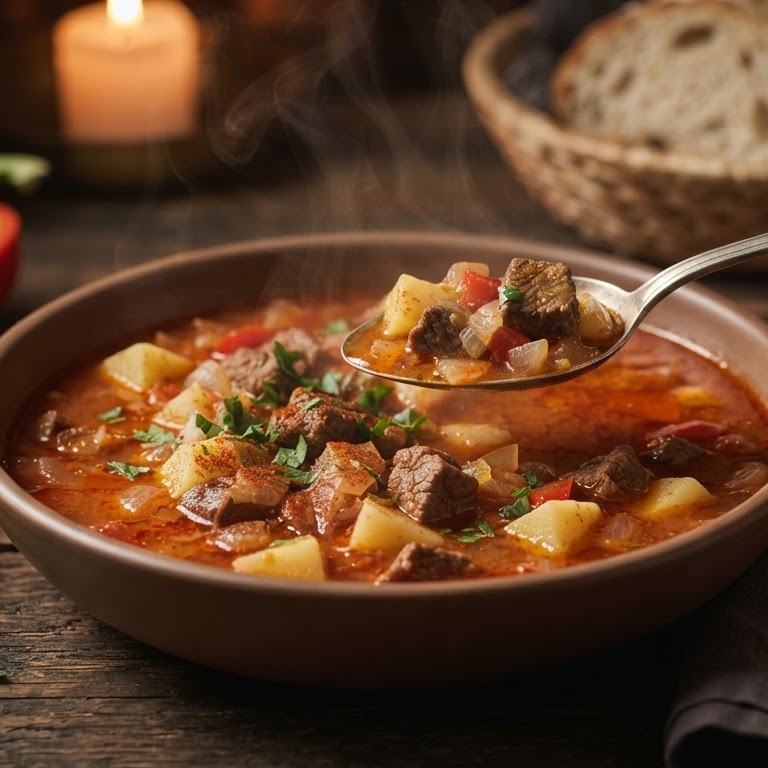 Hongaarse goulashsoep recept