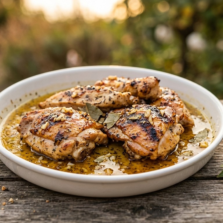 Honing-citroenmarinade voor de barbecue recept