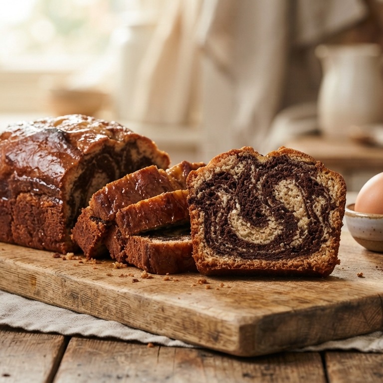 Honing marmer speltcake recept