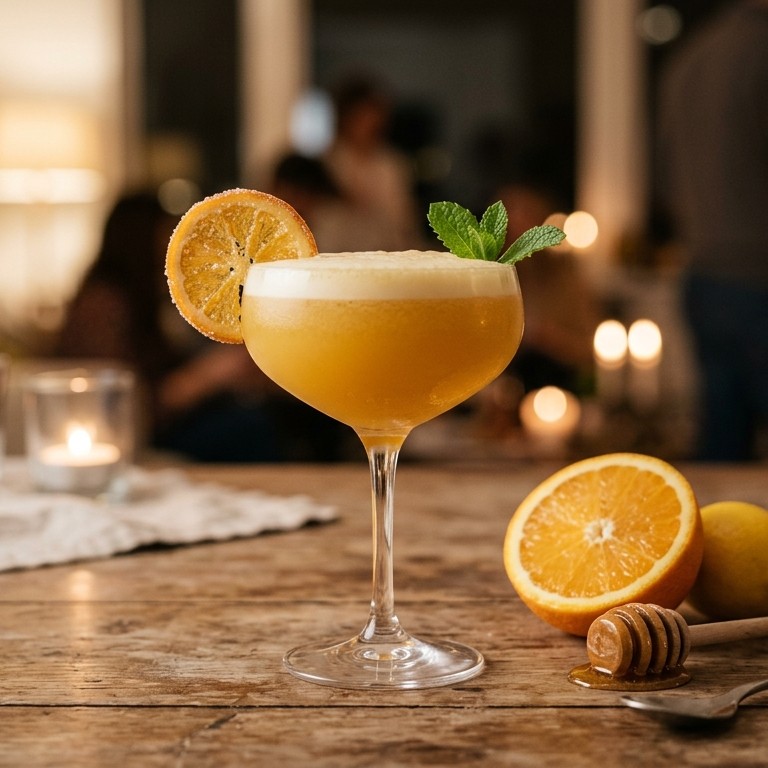 Honing sinaasappelcocktail recept