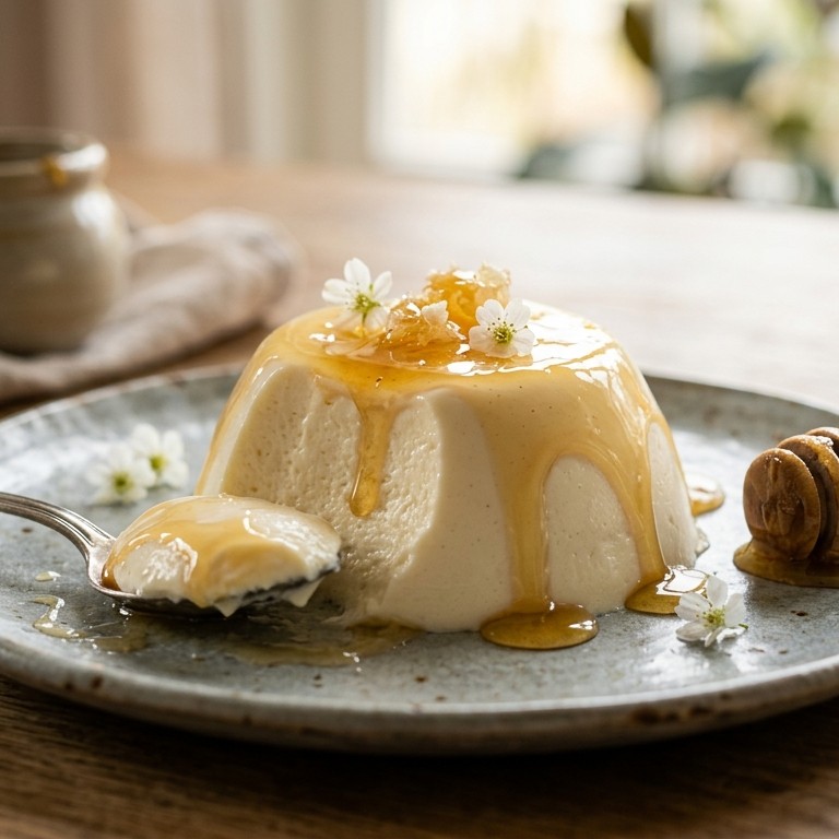 Honing yoghurtbavarois recept
