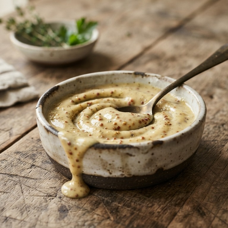 Honingmosterdsaus recept