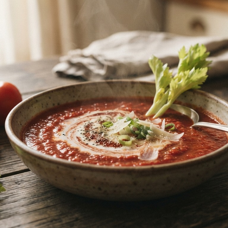 Hot bloody Mary pittige tomatensoep recept