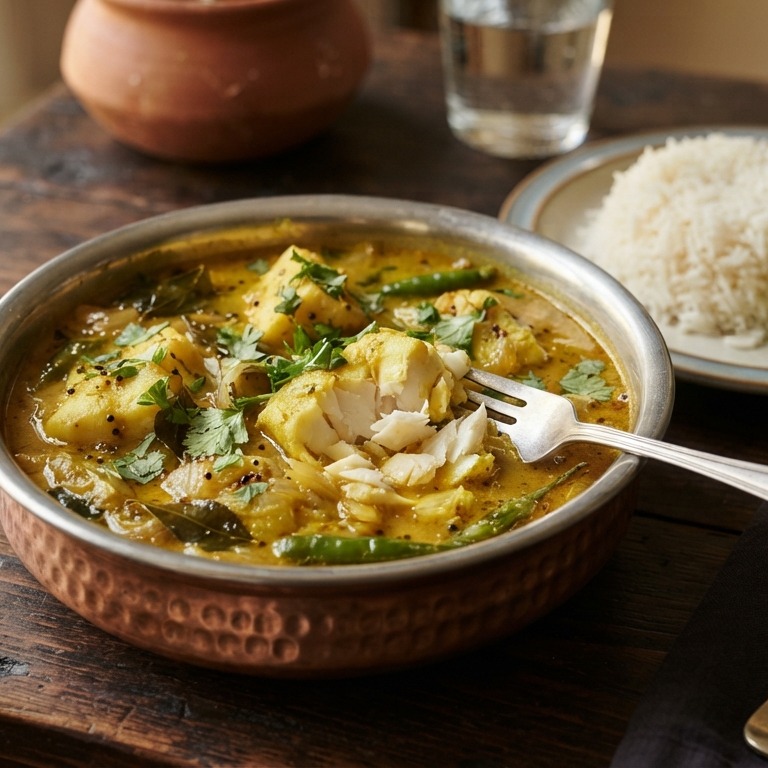 Hot curry (vis) recept