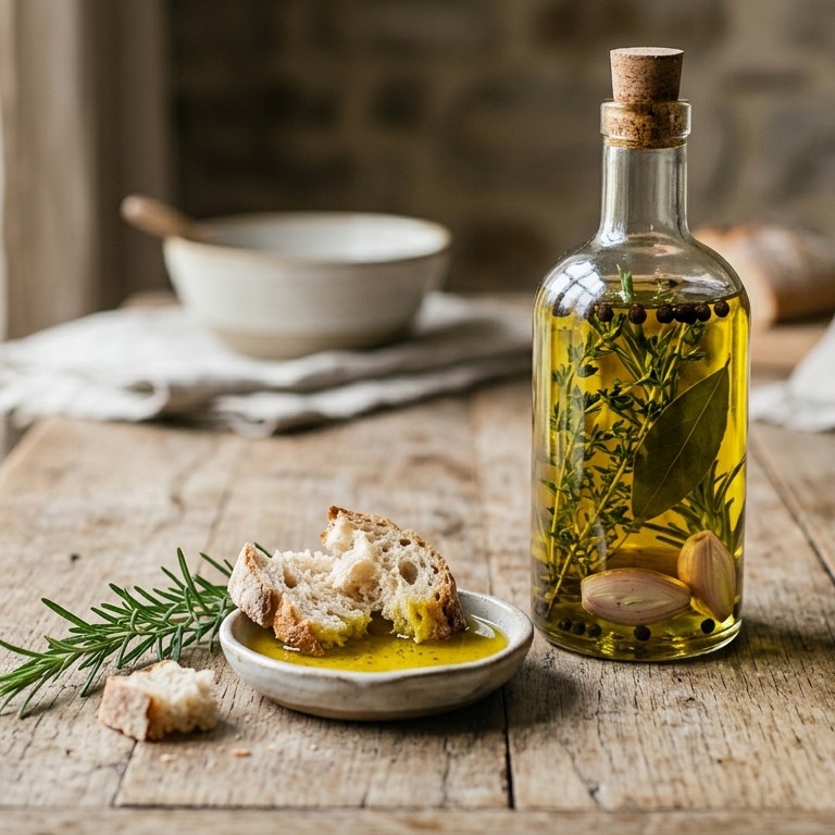 Huile aux herbes recept