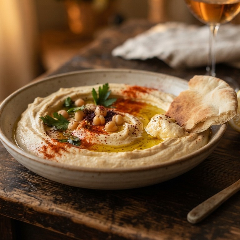 Humus bi tahina (kikkererwtenpuree) recept