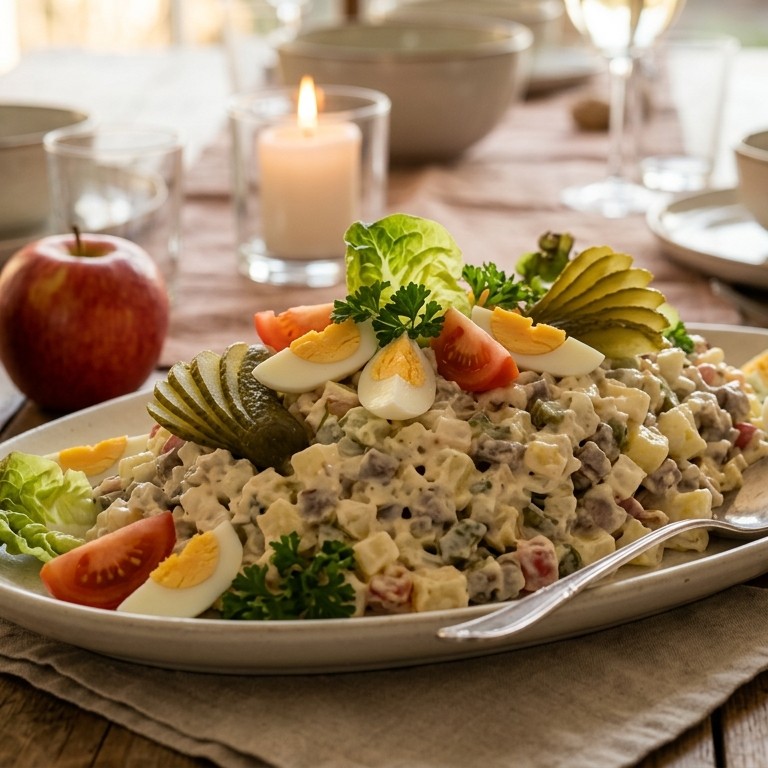 Huzarensalade recept