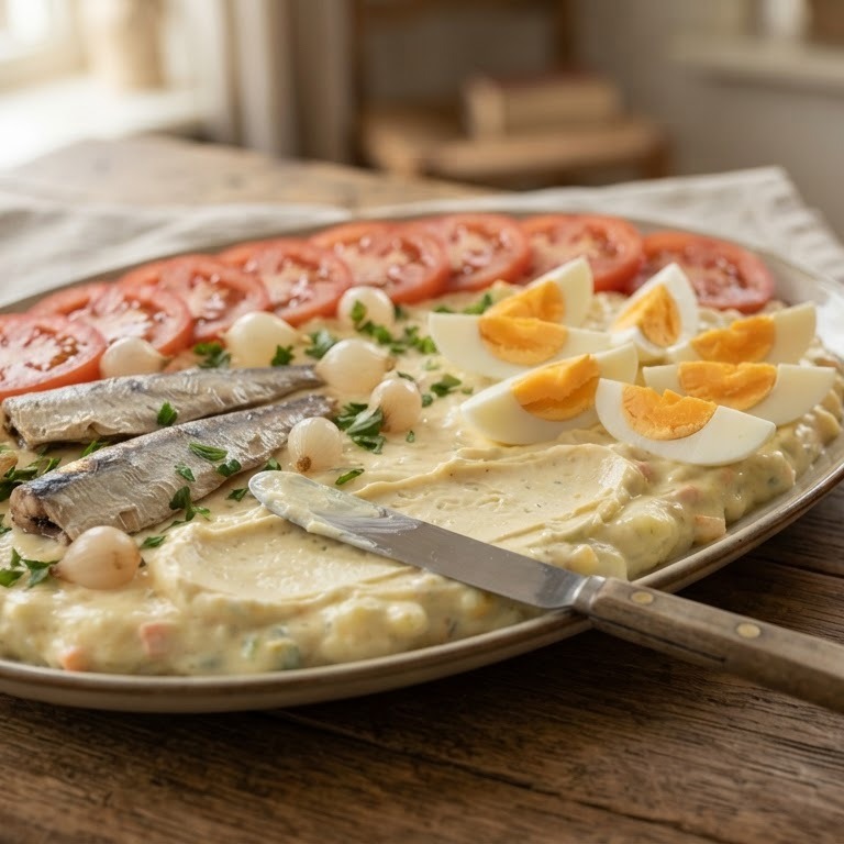 Huzarensalade recept