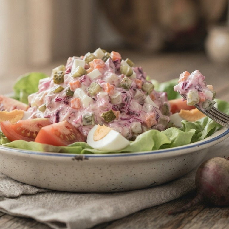 Huzarensalade van Oma recept