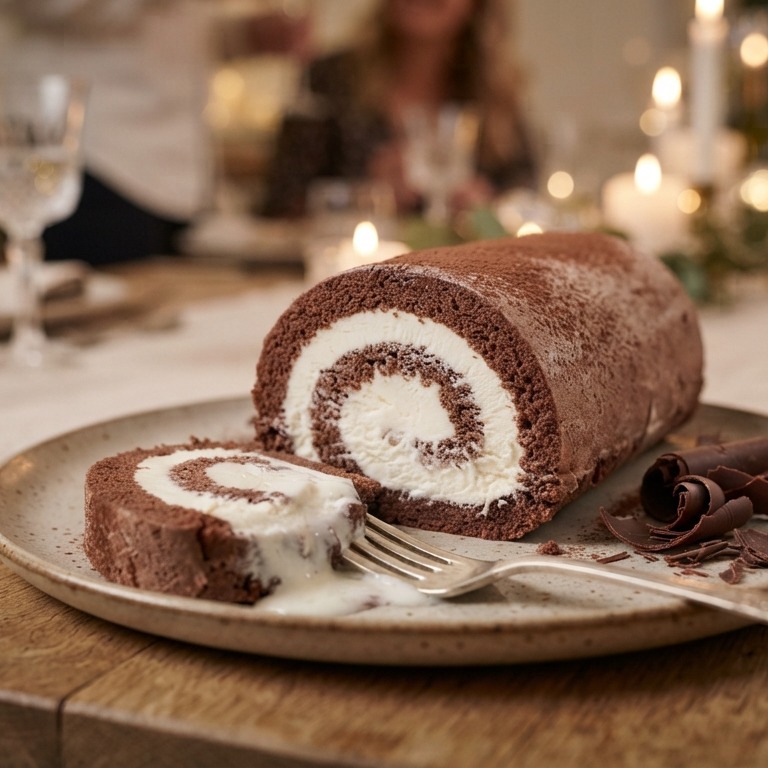 IJs omringd met cake recept