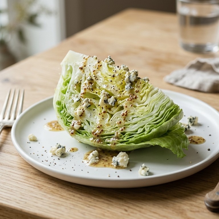 IJsbergsla met danish blue recept