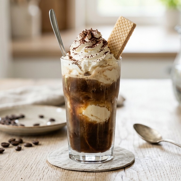IJskoffie recept
