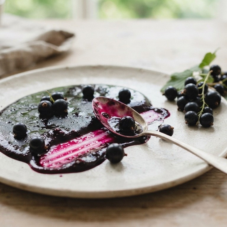 IJskoude zwartebessencoulis recept