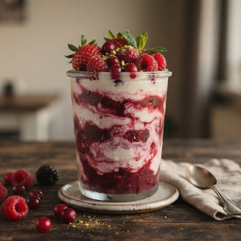 IJsmix Dubbel Rood en Romig recept