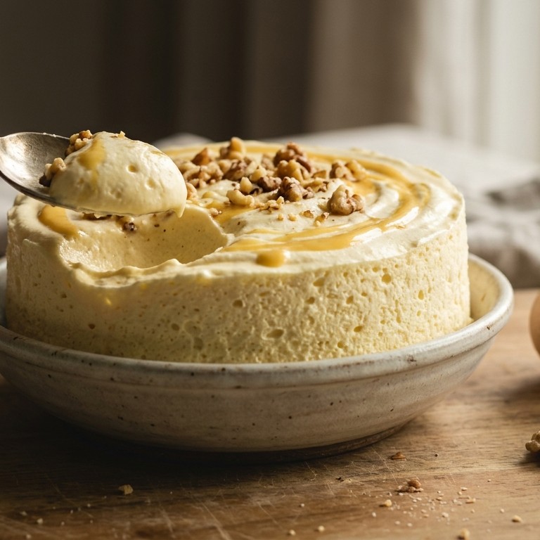 IJssouffle met advokaat en walnoten recept