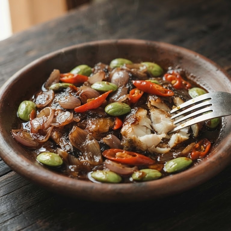Ikan asin Toemis (licht zure vis) recept
