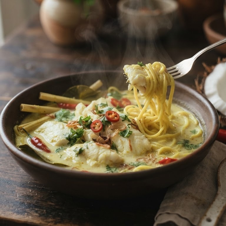 Ikan Santen recept