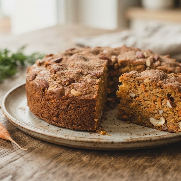 Inca's favoriete worteltjes/notentaart recept