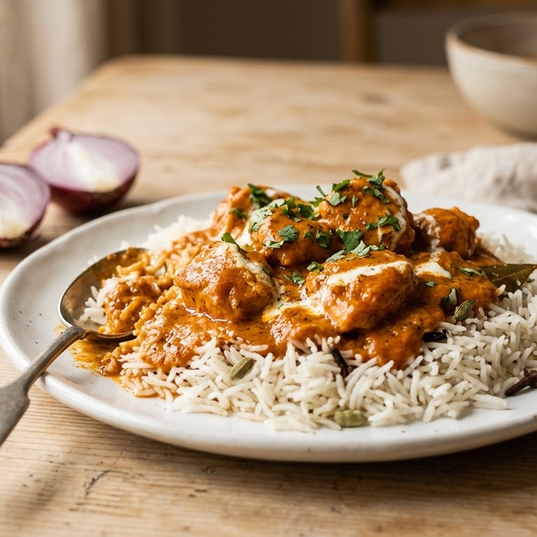 Indiase butter chicken recept