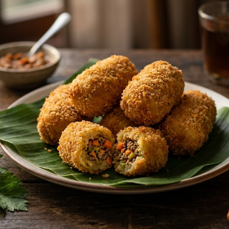 Indische aardappelkroketjes recept