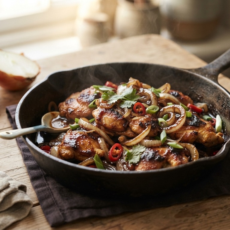 Indische kip recept