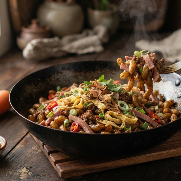 Indische macaroni recept
