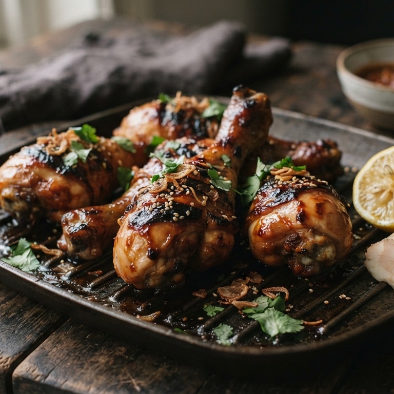 Indonesische kipdrumsticks (ajam pangang) recept