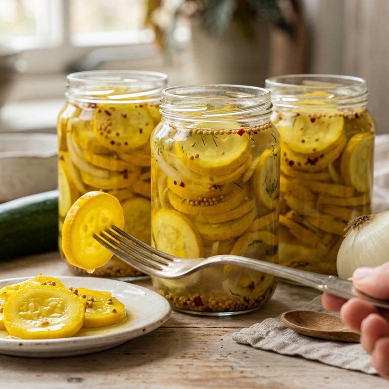 Ingemaakte courgette recept