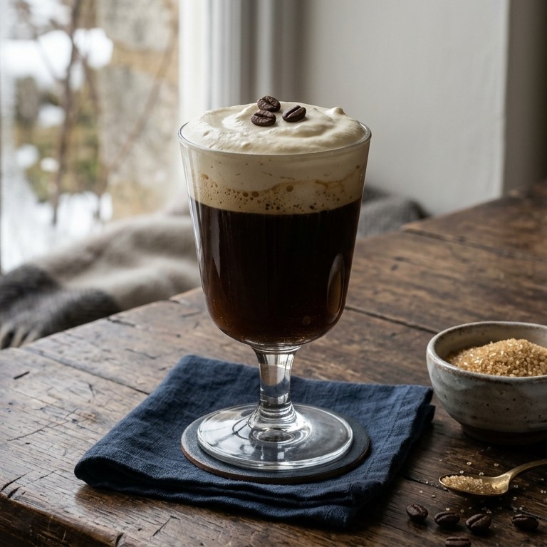 Irish coffee recept