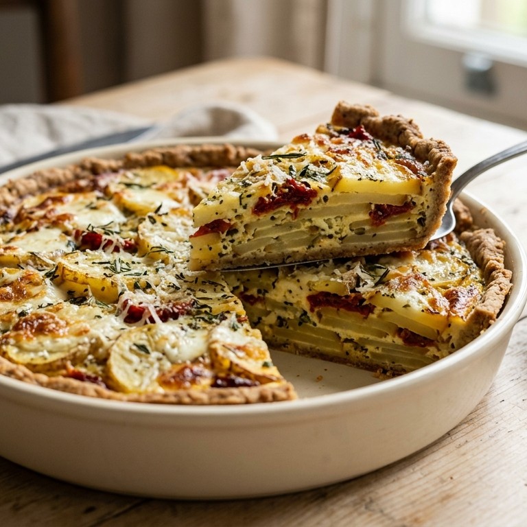 Italiaanse aardappeltaart recept