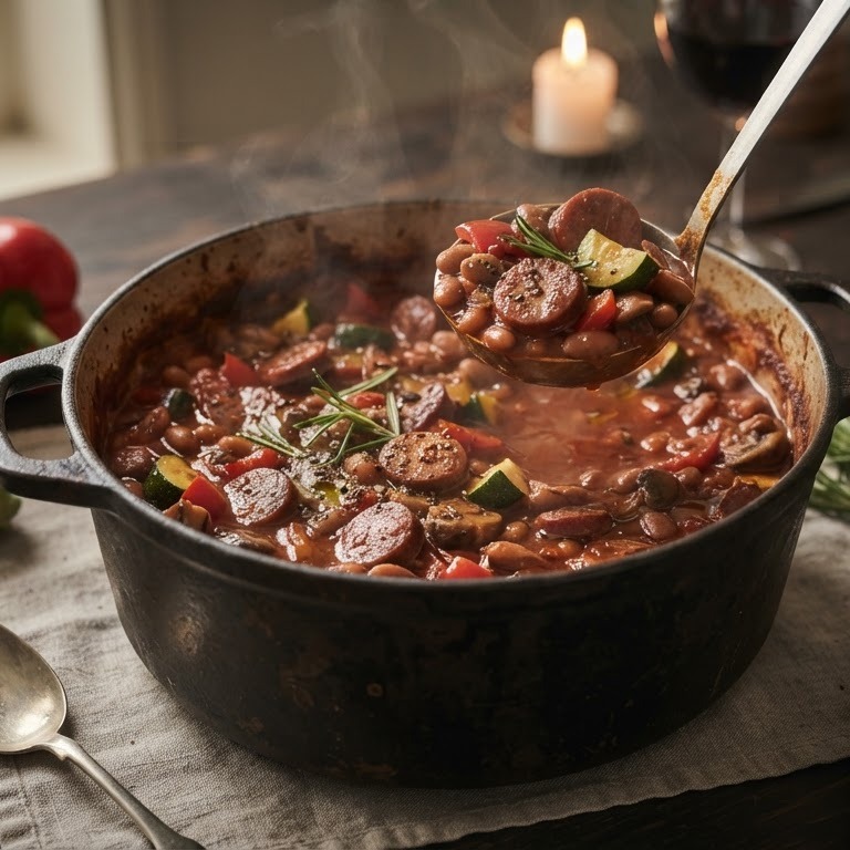 Italiaanse bonenschotel recept