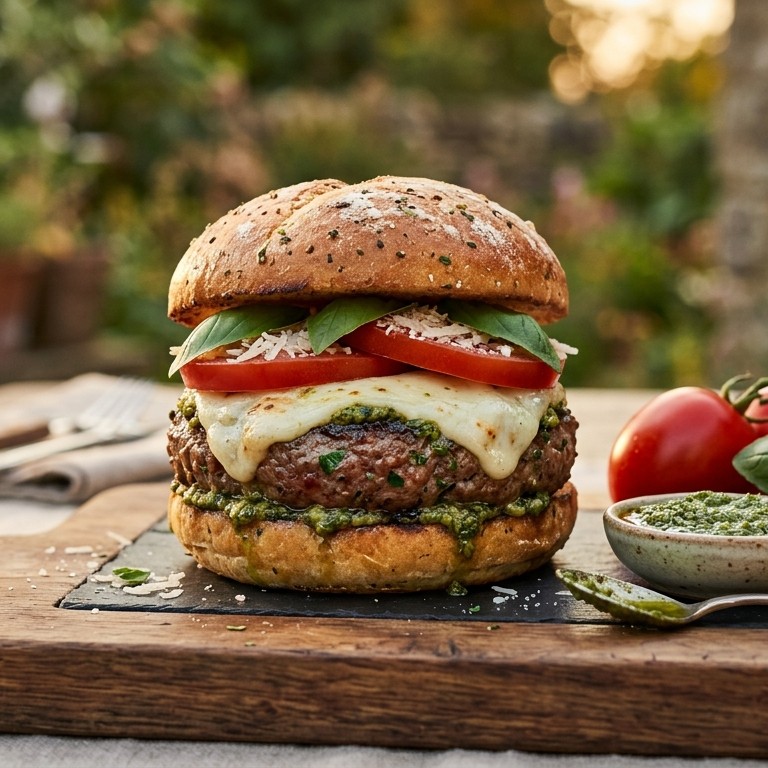 Italiaanse burger recept