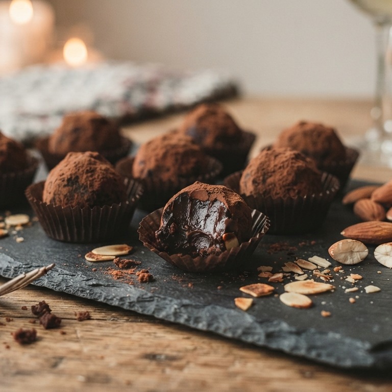 Italiaanse chocolade truffels recept