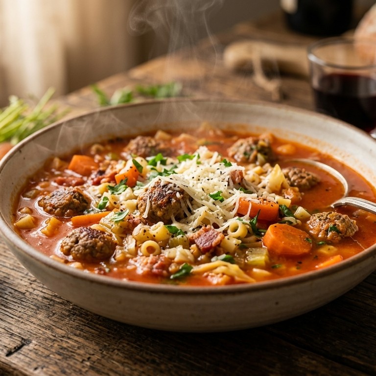 Italiaanse groentesoep recept