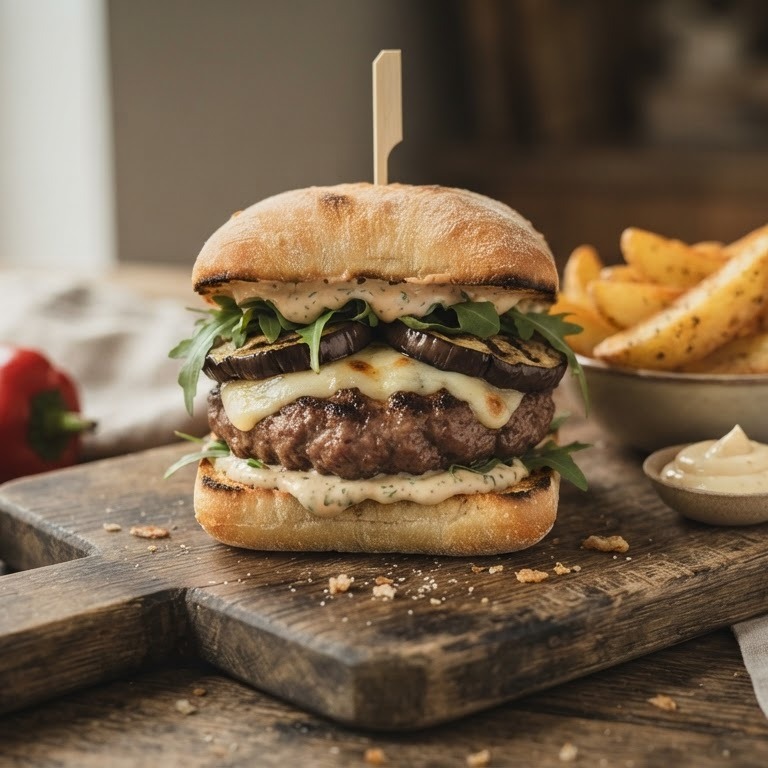Italiaanse hamburgers recept