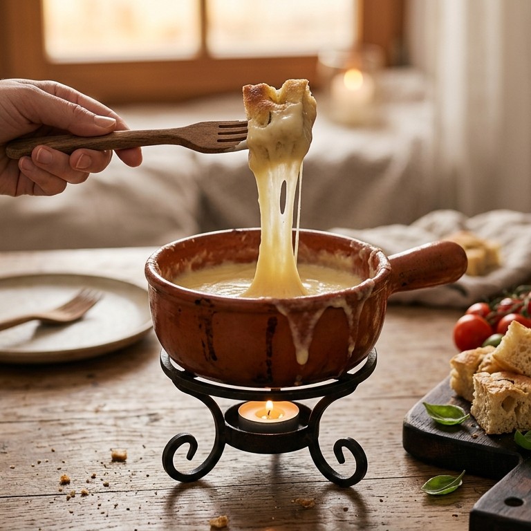 Italiaanse kaasfondue recept