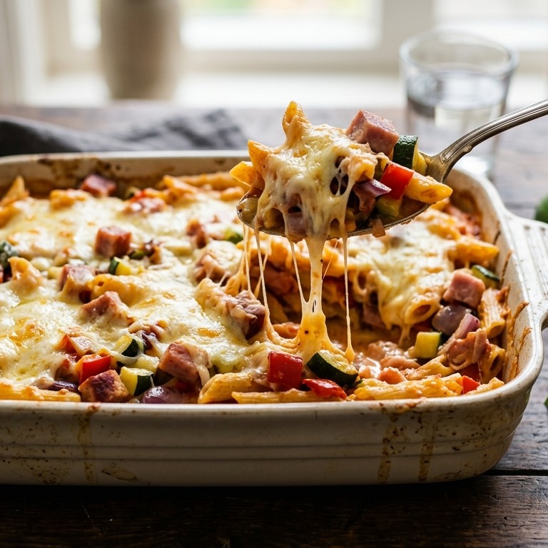 Italiaanse ovenschotel met ham recept