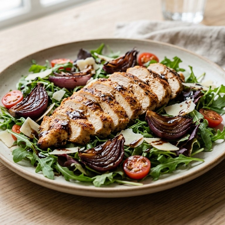 Italiaanse salade met kip recept