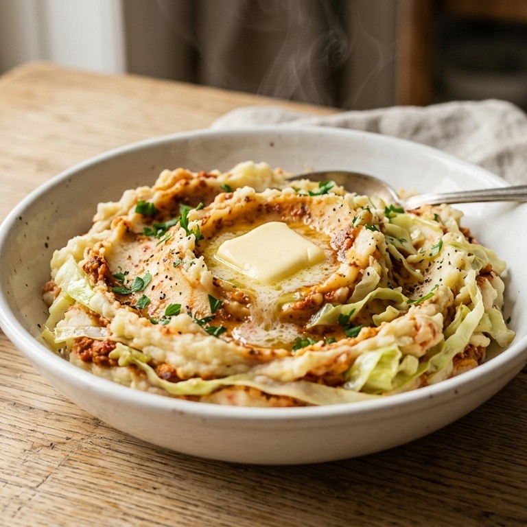 Italiaanse spitskoolstampot recept